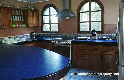 Large beachfront home or B&B for sale in Ecuador